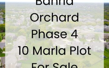 Bahria Orchard Phase 4 and 10 Marla Plot For Sale
